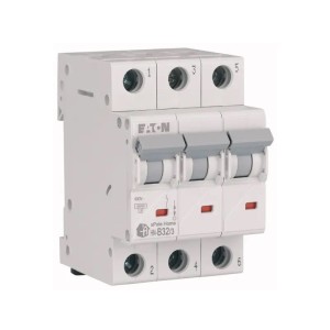Disjuntor Eaton B 32A 3P 6kA