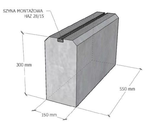 Base de lastro para bomba de calor PP550 - conjunto de 2 peças GPV-600-05 (2)