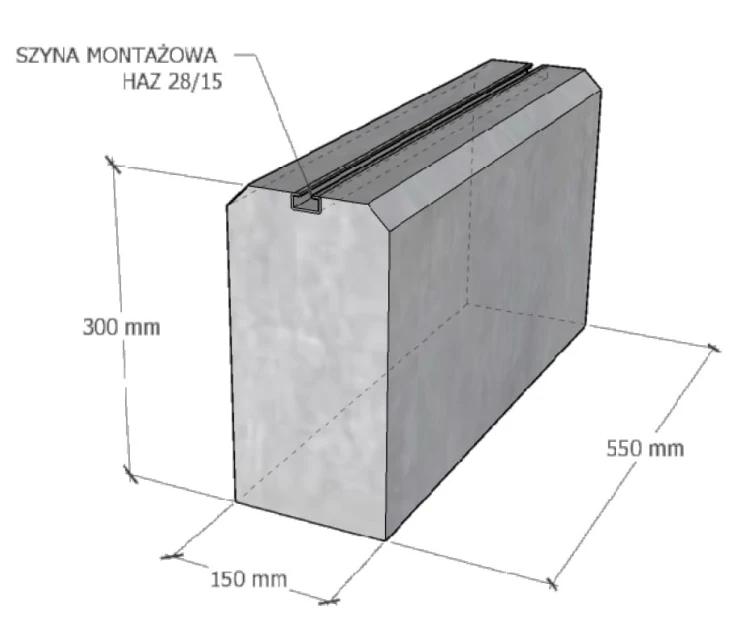 Base de lastro para bomba de calor PP550 - conjunto de 2 peças GPV-600-05 (2)