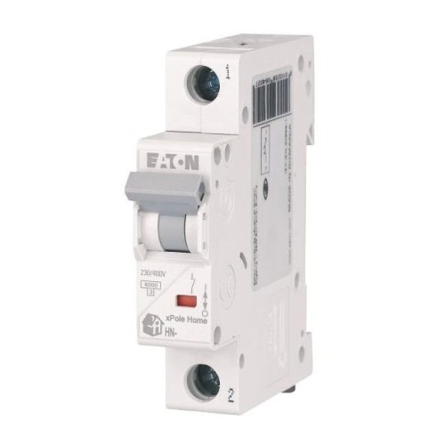 Disjuntor de sobreintensidade B 10A 1P 6kA HN-B10/1 xPole Home 194819 EATON GPV-401-53