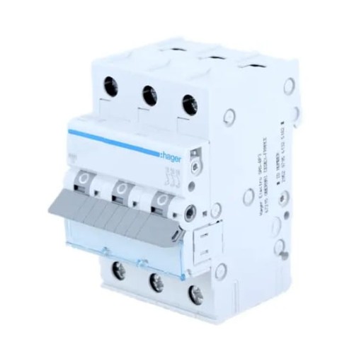 Disjuntor de sobreintensidade HAGER C 32A 3P 6kA MCN332E GPV-401-75
