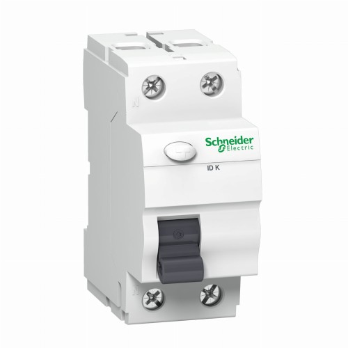 Disjuntor de corrente residual 2P 25A 30mA AC tipo IDK-25-2-30-AC A9Z05225 SCHNEIDER ELECTRIC GPV-401-83