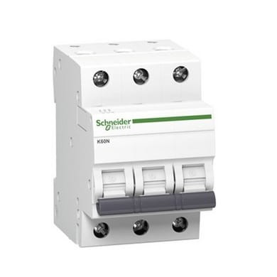 Disjuntor de sobreintensidade Schneider Electric B 20A 3P 6kA Acti9 GPV-401-87