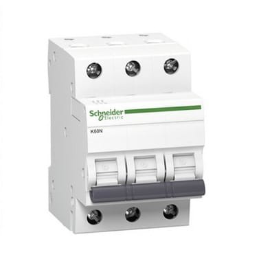 Disjuntor de sobreintensidade Schneider Electric C 25A 3P 6kA Acti9 GPV-401-92