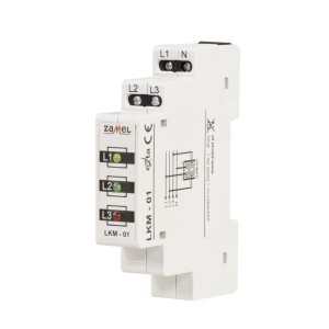 Lâmpada de controlo Zamel Indicador de fonte de alimentação LED 230V/400V