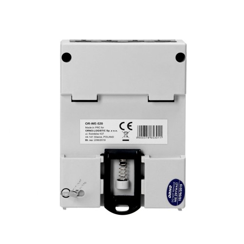 Contador de eletricidade Orno trifásico 80A MID GPV-401-114