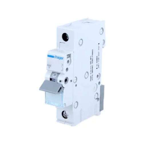 Hager Disjuntor de Sobrecorrente B 25A 1P 6kA GPV-401-127