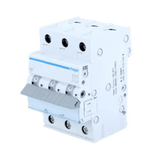 Hager Disjuntor de sobrecorrente C 63A 3P 6kA GPV-401-138