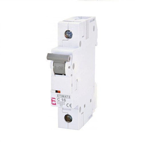 ETI Disjuntor C 16A 1P 6kA GPV-401-147
