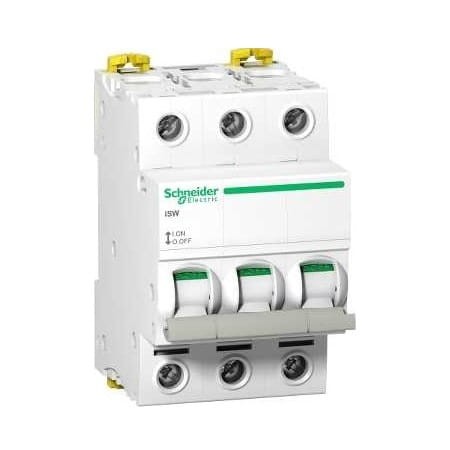 Schneider Electric Seccionador trifásico 3P 40A 400V AC Acti9 GPV-401-161