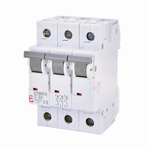 Disjuntor ETI C 32A 3P 6kA GPV-401-163