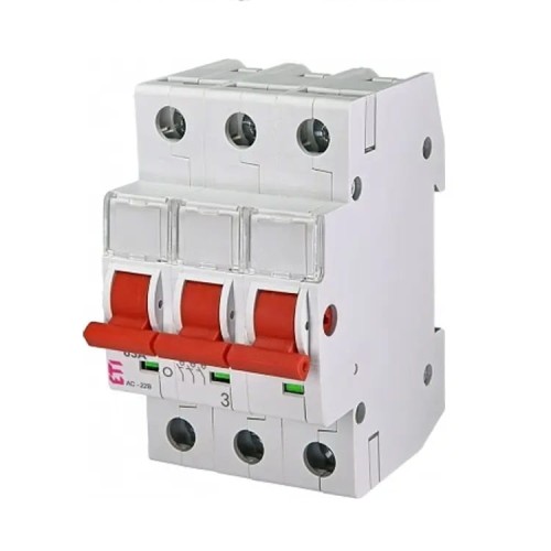 ETI Seccionador Isolante Trifásico 3P 100A 400V AC GPV-401-170