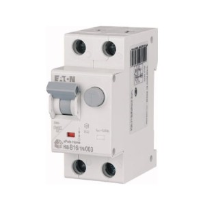 Eaton Disjuntor Diferencial Com Módulo de Sobrecorrente B 16A 1P+N 6kA 30mA Tipo AC