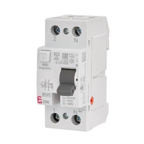 Interruptor de corrente residual ETI 2P 40A 30mA Tipo AC GPV-401-177