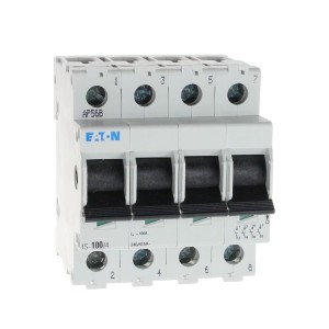 Eaton Comutador de isolamento trifásico 4P 100A 240V