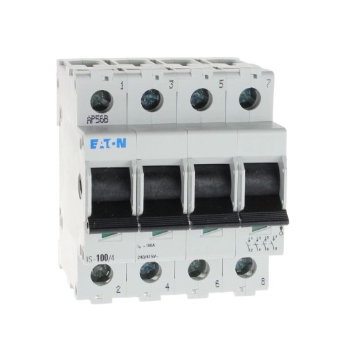 Eaton Comutador de isolamento trifásico 4P 100A 240V GPV-401-188