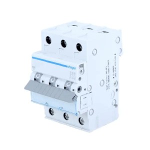 Hager Disjuntor C 10A 3P 6kA