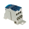 ELEKTRO-PLAST Bloco de interruptores 1 pólo 125A TH35 azul UKK-125 GPV-401-214