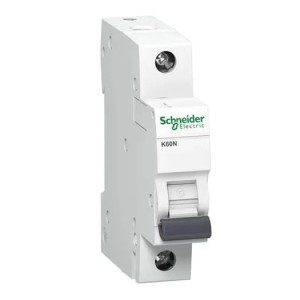 Schneider Electric Disjuntor de sobreintensidade de 6kA K60N-C10-1 Acti9