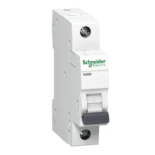 Schneider Electric Disjuntor de sobreintensidade de 6kA K60N-C10-1 Acti9 GPV-401-223
