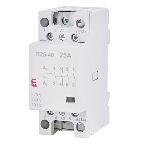 ETI Contator modular 230V AC 4NO 25A GPV-401-228
