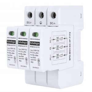 Schelinger Limitador de Sobretensão 3P 8kA DC 1000V