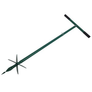 Parafuso de aterramento ajustável para estruturas PV Hardox estaca helicoidal