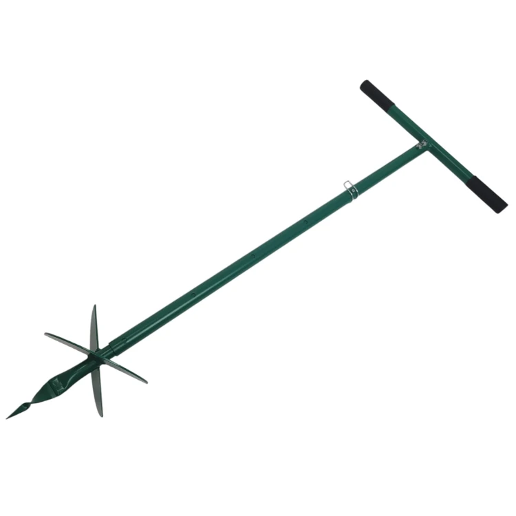 Parafuso de aterramento ajustável para estruturas PV Hardox estaca helicoidal GPV-103-01