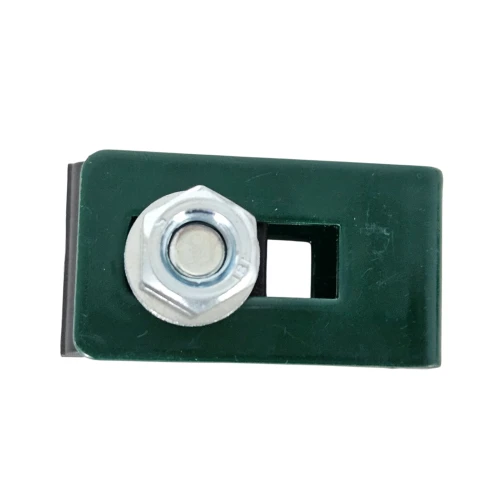 Abraçadeira universal suporte conector para painéis de vedação verde GPV-700-18 (2)