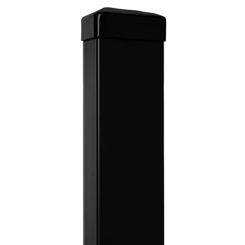 Poste de vedação 60x40x1,2 mm, comprimento 2,4 m, RAL 9005 GPV-700-72 (1)