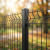 Poste de vedação 60x40x1,2 mm, comprimento 2,4 m, RAL 9005 GPV-700-72 (4)