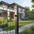 Poste de vedação 60x40x1,2 mm, comprimento 2,4 m, RAL 9005 GPV-700-72 (5)
