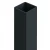Poste de vedação 80x80x2 mm, comprimento 2,4 m, cinzento antracite GPV-700-73 (2)
