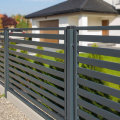 Poste de vedação 80x80x2 mm, comprimento 2,4 m, cinzento antracite GPV-700-73 (5)