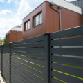 Poste de vedação 80x80x2 mm, comprimento 2,4 m, cinzento antracite GPV-700-73 (8)