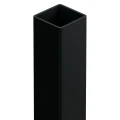 Poste de vedação 80x80x2 mm, comprimento 2,4 m, preto GPV-700-74 (2)