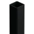 Poste de vedação 80x80x2 mm, comprimento 2,4 m, preto GPV-700-74 (2)