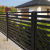 Poste de vedação 80x80x2 mm, comprimento 2,4 m, preto GPV-700-74 (4)