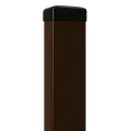 Poste de vedação 60x40x1,2 mm, comprimento 2,4 m, castanho GPV-700-68 (1)