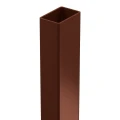 Poste de vedação 60x40x1,2 mm, comprimento 2,4 m, castanho GPV-700-68 (2)