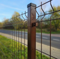 Poste de vedação 60x40x1,2 mm, comprimento 2,4 m, castanho GPV-700-68 (5)