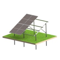Kit Solar N2V Ultra Strong – estrutura fotovoltaica de solo para 8 painéis