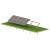 Estrutura de solo fotovoltaica Ultra Strong 8 painéis - Sistema de montagem T1V GPV-T1V-US8 (1)