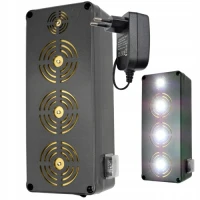 Viano King-LED OD16 Repelente ultrassónico de roedores, martas, ratos e ratazanas