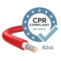 Cabo para instalações fotovoltaicas H1Z2Z2-K classe B2 (CPR) Vermelho 4mm NÃO INFLAMÁVEL 000-113 (2)