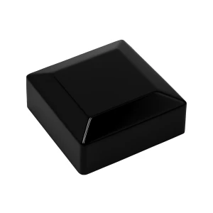 Tampa de proteçao para poste de vedaçao 60x60 preto