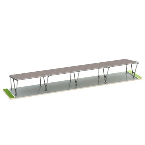 Cobertura fotovoltaica VICA para 8 veículos 4x2 modulos Carport GPV-105-08 (2)