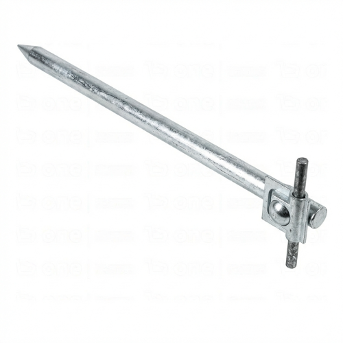 Estaca de fixação com bloqueio l=35cm aço galvanizado eletroliticamente 000-162 (1)