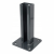 Base para poste de vedação 60x40 antracite RAL 7016 galvanizada 000-152 (1)