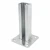 Base para poste de vedaçao 60x40 galvanizada 000-151 (1)